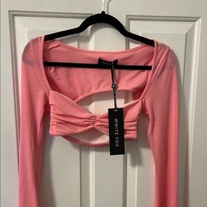 Pink Long Sleeve Top